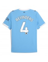 Moške Nogometnih dresov Manchester City Tijjani Reijnders #4 Domači 2025-26 Kratki rokavi